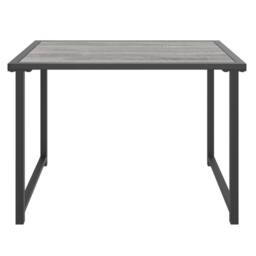 Berkfield Home Garden Table Anthracite 55x40x37 cm Steel in Black - Size: 55 x 40 x 37 cm - thumbnail 3