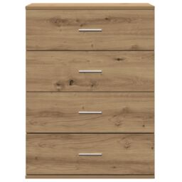 Berkfield Home Sideboard with Drawer with Storage Artisan oak Engineered wood in Brown - thumbnail 6