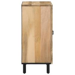 Berkfield Home Side Cabinet 60x33x75 cm Solid Wood Mango in Brown - Size: 60 x 33 x 75 cm - thumbnail 6