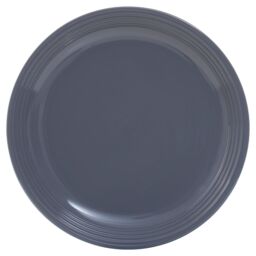 Orsina 16 Piece Dark Blue Stoneware Dinner Set With Horizontal Grooves, Dinnerware With Dinner Plates, Bowls, & Mugs in Grey - thumbnail 4
