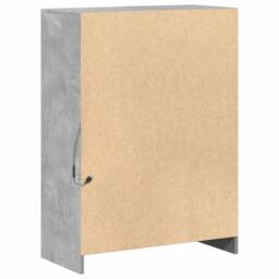 Berkfield Home Sideboard with LED Concrete Grey 72x34x100 cm Engineered Wood - Size: 72 x 34 x 100 cm - thumbnail 9