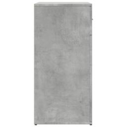 Berkfield Home Sideboards 2 pcs Concrete Grey 79x38x80 cm Engineered Wood - Size: 79 x 38 x 80 cm - thumbnail 6
