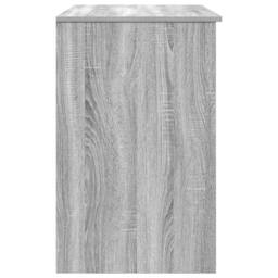 Berkfield Home Durable Desk Grey Sonoma 86x49x76 cm Engineered Wood - Size: 86 x 49 x 76 cm - thumbnail 7