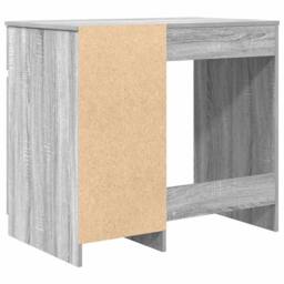 Berkfield Home Durable Desk Grey Sonoma 86x49x76 cm Engineered Wood - Size: 86 x 49 x 76 cm - thumbnail 8
