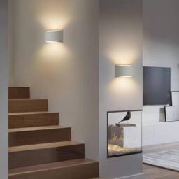 EONLION 2X Indoor LED Wall Light Warm White Modern Plaster Wall Lamp Hallway - thumbnail 5