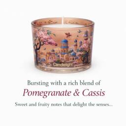 Candlelight The Silk Road Collection Pomegranate & Cassis Duo Gift Set - thumbnail 6