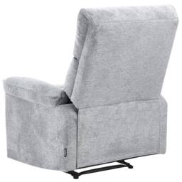 Wyld and Coco Grey Polyester Armchair Adjustable Footrest Modern Contemporary - thumbnail 6