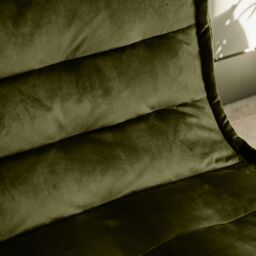 icon Kota Velvet XL Bean Bag Sofa Grey Bean Bag Chair in Olive - thumbnail 4