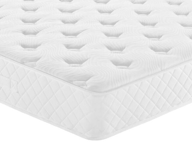 Arthur Sleep Everyday Arthur 1000 Pocket Spring Memory Foam Mattress in White - Size: King - image 1