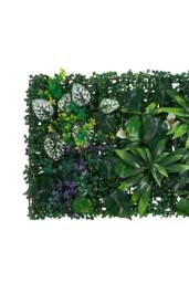 Living and Home 1PCS Green Artificial Plant Living Wall Panel for Decor - thumbnail 7