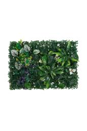 Living and Home 1PCS Green Artificial Plant Living Wall Panel for Decor - thumbnail 4