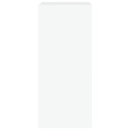Berkfield Home TV Wall Cabinet with LED Lights White 30.5x35x70 cm - thumbnail 9