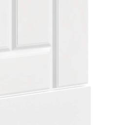 Berkfield Home Decorative Dishwasher Panel Lucca High Gloss White Engineered Wood - thumbnail 7