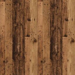 Berkfield Home Bedside Cabinet Old Wood 40x30x39 cm Engineered Wood in Brown - Size: 40 x 30 x 39 cm - thumbnail 9