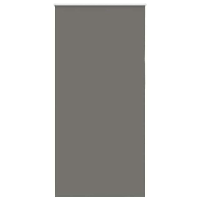 Berkfield Home Roller Blind Blackout Grey 105x210 cm Fabric Width 100.7 cm Polyester - image 1