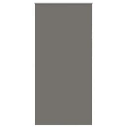 Berkfield Home Roller Blind Blackout Grey 105x210 cm Fabric Width 100.7 cm Polyester