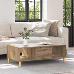 Berkfield Home Modern with Storage with Door Artisan oak Engineered wood in Brown - thumbnail 4