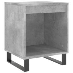 Berkfield Home Bedside Cabinets 2 pcs Concrete Grey 40x35x50 cm Engineered Wood - Size: 40 x 35 x 50 cm - thumbnail 4