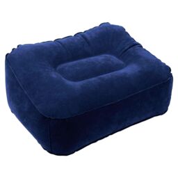mysmartbuy Blue Inflatable Foot Cushion - Lightweight Portable Supportive Cushion for Resting Tired or Swollen Legs & Feet - 15 x 35 x 27cm - thumbnail 2