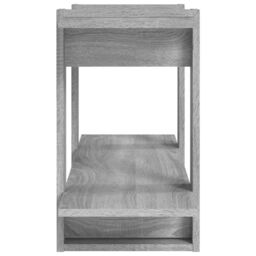 Berkfield Home Book Cabinet Grey Sonoma 100x30x51 cm Engineered Wood - Size: 100 x 30 x 51 cm - thumbnail 4