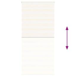 Berkfield Home Zebra Blind Marble Beige 95x230 cm Fabric Width 90.9 cm Polyester - thumbnail 5