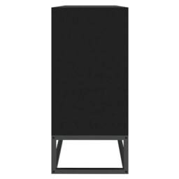Berkfield Home Sideboard Black 105x30x65 cm Engineered Wood - Size: 105 x 30 x 65 cm - thumbnail 5