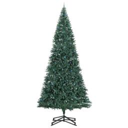 Berkfield Home Artificial Pre-lit Christmas Tree with Ball Set Green 500 cm - thumbnail 4
