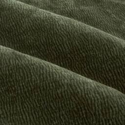 Yard Heath Washed Velvet Fully Lined Eyelet Curtain Pair in Olive - Size: 229 cm width x 137 cm drop - thumbnail 5