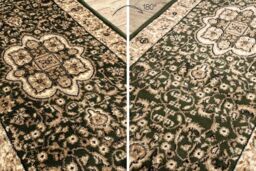 RugsX Heat-Set Royal Runner in Green - Size: 80 cm x 130 cm - thumbnail 4