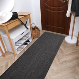 RugsX Sisal Sion Runner in Black - Size: 150 cm x 100 cm - thumbnail 3