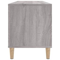 Berkfield Home Record Cabinet Grey Sonoma 100x38x48 cm Engineered Wood - Size: 100 x 38 x 48 cm - thumbnail 6