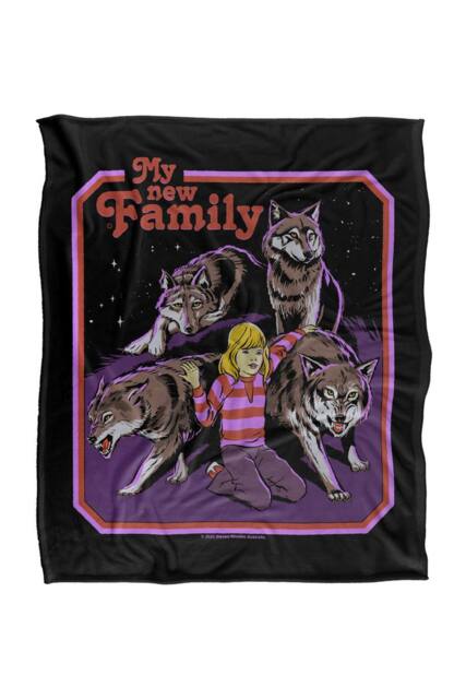 Steven Rhodes My New Family Silky Touch Super Soft Throw Blanket - Size: Small - image 1