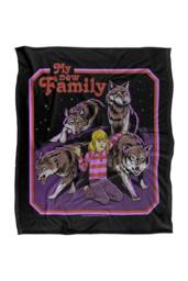 Steven Rhodes My New Family Silky Touch Super Soft Throw Blanket - Size: Small - thumbnail 1