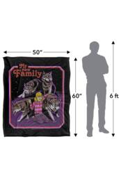 Steven Rhodes My New Family Silky Touch Super Soft Throw Blanket - Size: Small - thumbnail 3