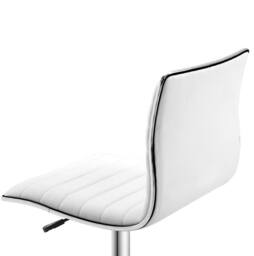 STILVORA Office Chair with Adjustable Height in White - thumbnail 8