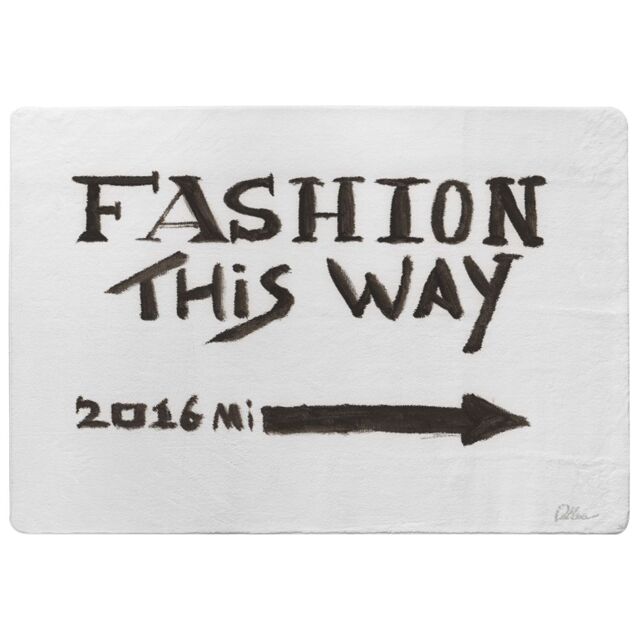 Benjamin Tate Design Fashion This Way Rug in Natural - Size: Large - image 1