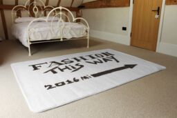Benjamin Tate Design Fashion This Way Rug in Natural - Size: Large - thumbnail 3