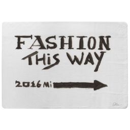 Benjamin Tate Design Fashion This Way Rug in Natural - Size: Large - thumbnail 1