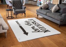 Benjamin Tate Design Fashion This Way Rug in Natural - Size: Large - thumbnail 2