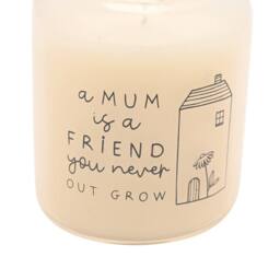 Moments Mum Forever Friend Candle Small in Cream - thumbnail 4