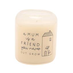 Moments Mum Forever Friend Candle Small in Cream - thumbnail 2