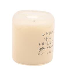 Moments Mum Forever Friend Candle Small in Cream - thumbnail 3