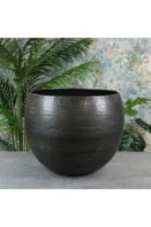 KDMD Graphite Hampstead Planter Medium in Black - thumbnail 2
