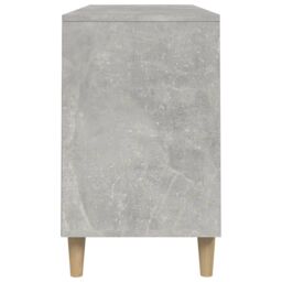 Berkfield Home Shoe Cabinet Concrete Grey 102x36x60 cm Engineered Wood - Size: 102 x 36 x 60 cm - thumbnail 6