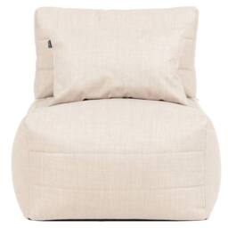 icon Noa Bean Bag Recliner, Outdoor Woven Natural - thumbnail 4