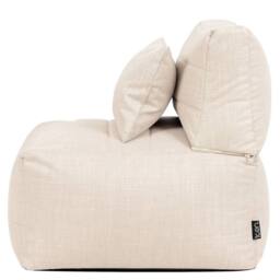 icon Noa Bean Bag Recliner, Outdoor Woven Natural - thumbnail 5
