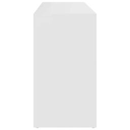 Berkfield Home Shoe Bench White 103x30x54.5 cm Engineered Wood - thumbnail 6