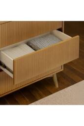 Teamson Home Tremolo Chest of Drawers 6 Drawer Bedroom Dresser in Natural - thumbnail 4