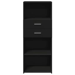 Berkfield Home Highboard Black 50x42.5x124 cm Engineered Wood - thumbnail 4