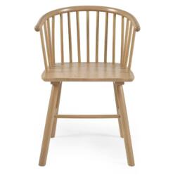 Cheshire Redwood Premium Oak Dining Chairs - Set of 2 in Light Oak - thumbnail 3